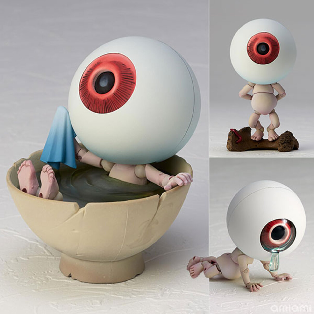 ゲゲゲの鬼太郎】タケヤ式自在置物『ゲゲゲの鬼太郎立体絵巻 目玉 