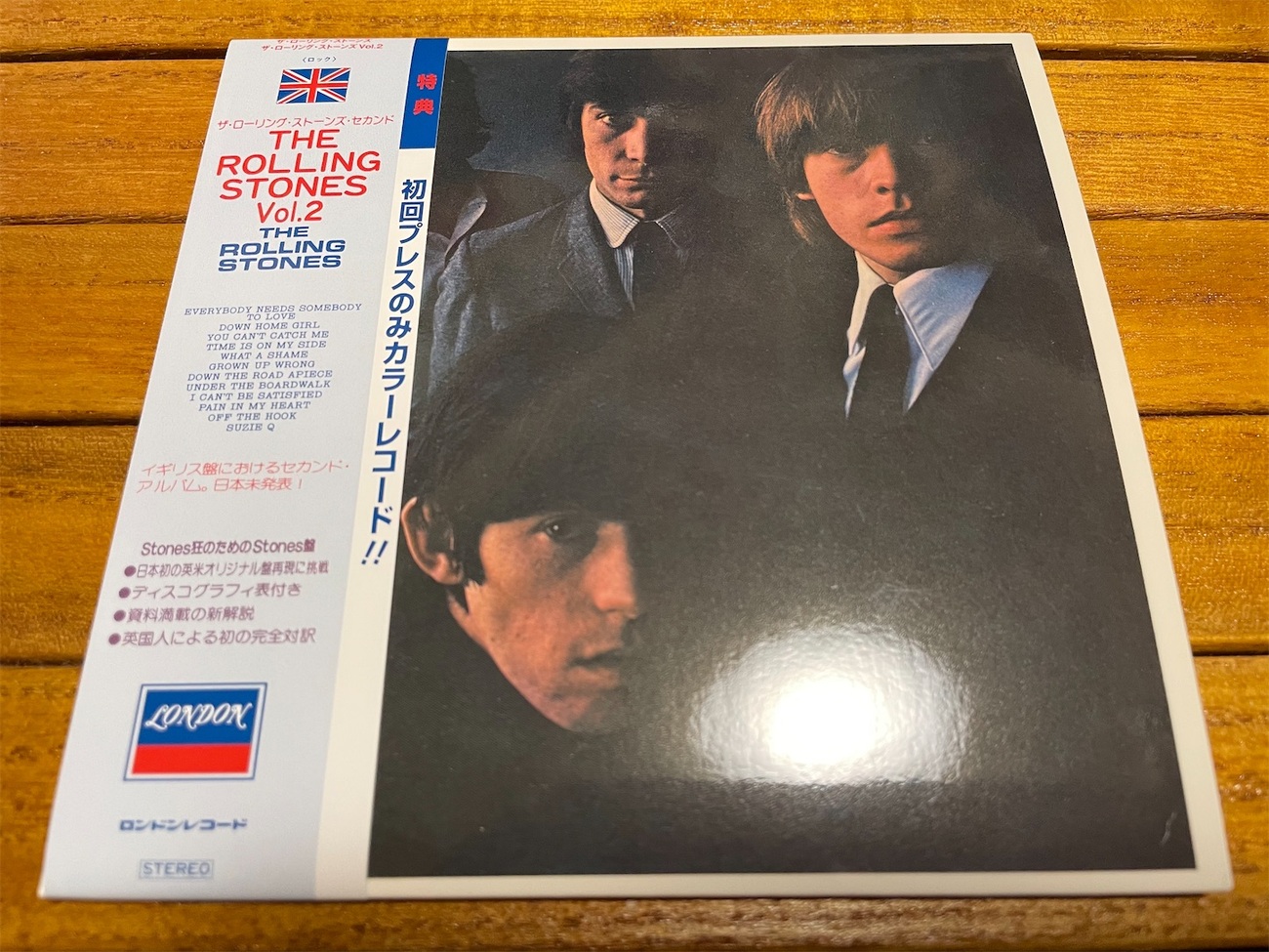 ローリングストーンズ　レコード　ベストアルバム ザ・ローリング・ストーンズ THE BEST LP中古レコード GO-8