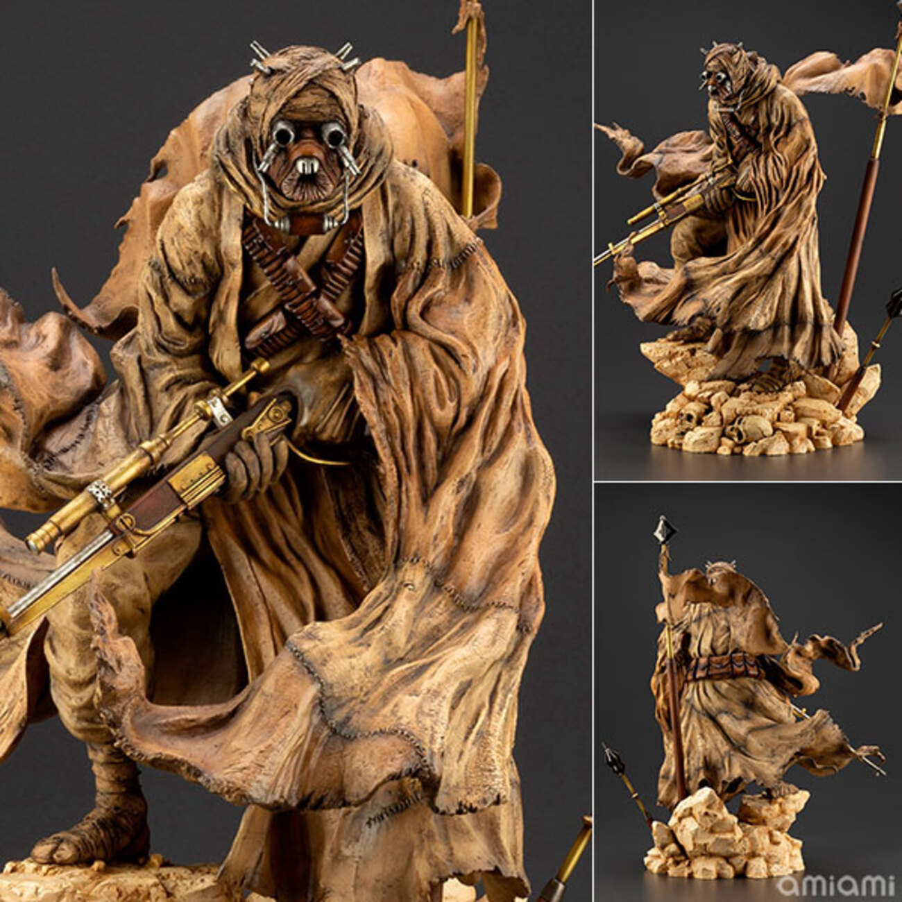 スター・ウォーズ】ARTFX『タスケン・レイダー 砂漠蛮族』1/7 簡易組立 