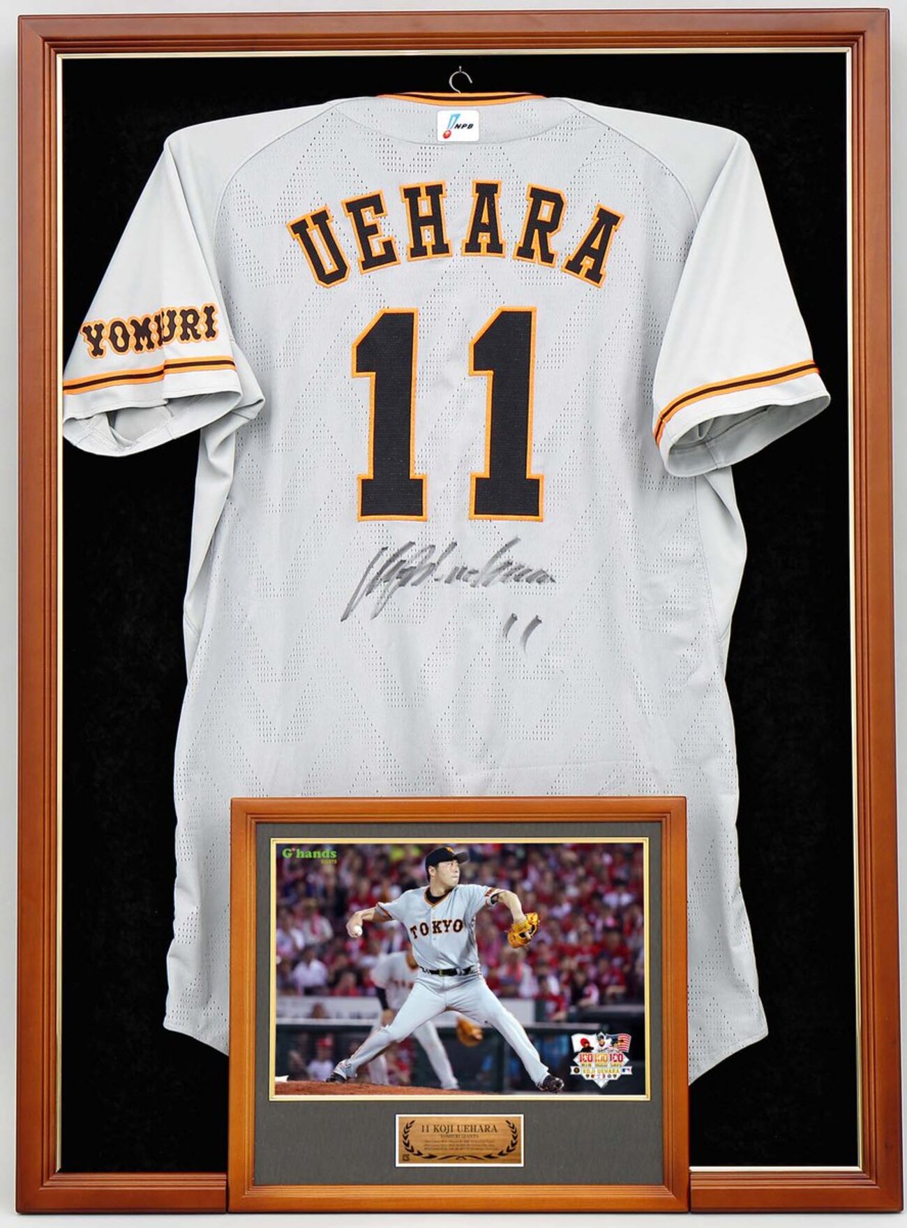 【SALE】MLB 上原浩治さん直筆サイン入りユニフォーム　レッドソックス ボストンレッドソックス上原浩治投手直筆サイン入りユニフォーム