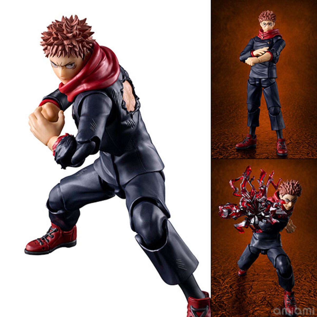 呪術廻戦】S.H.フィギュアーツ『虎杖悠仁 120％の潜在能力』可動 
