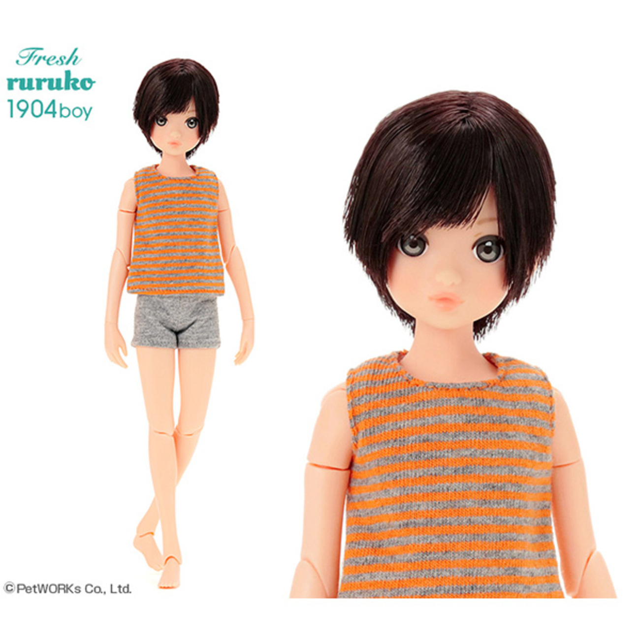 ruruko】るるこ『Fresh ruruko 1904 boy』完成品ドール【ペット 