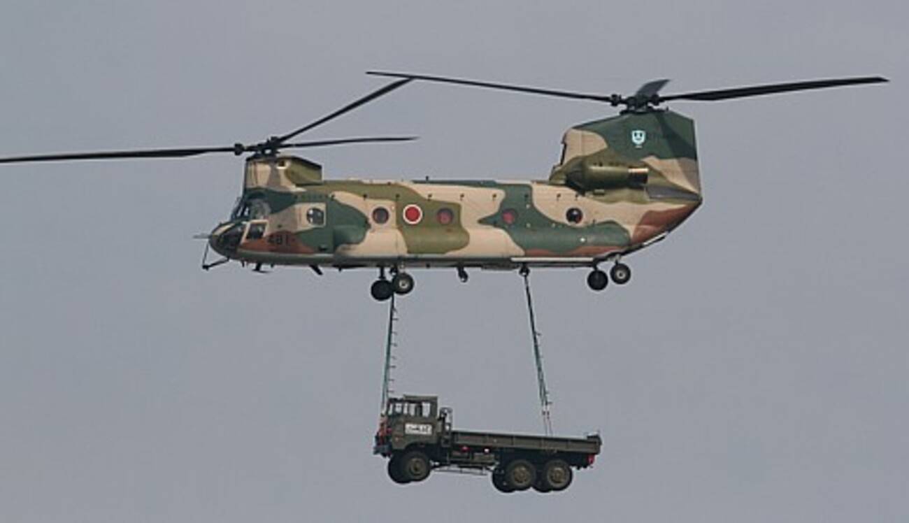 航空自衛隊 CH-47JおよびCH-47J/LRの用廃機 - 用廃機ハンターが行く！