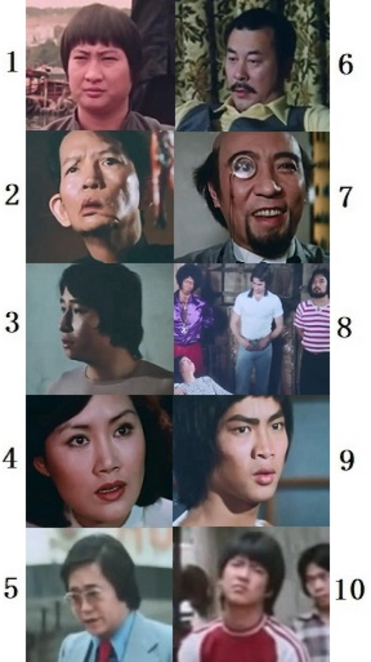 なつかし香港映画：『燃えよデブゴン』（1978年）「主な出演者」と 