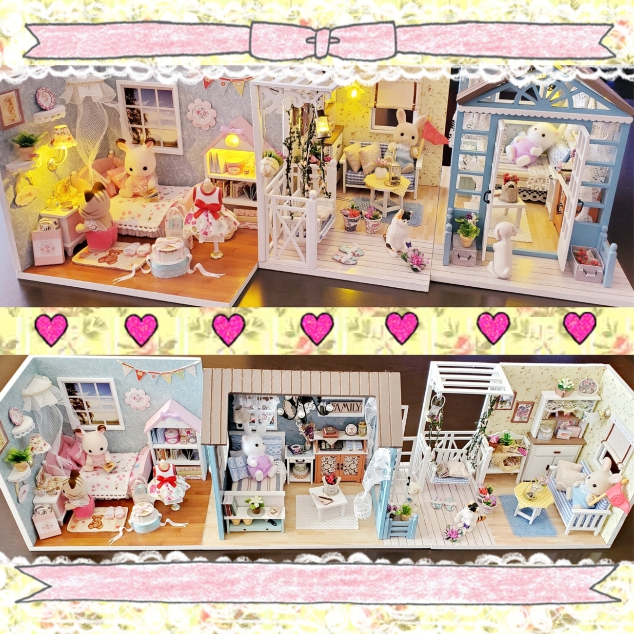 ドールハウス　ハンドメイド Amazon | QmXCyzl - ミニチュア キッ ミニチュアハウス キット