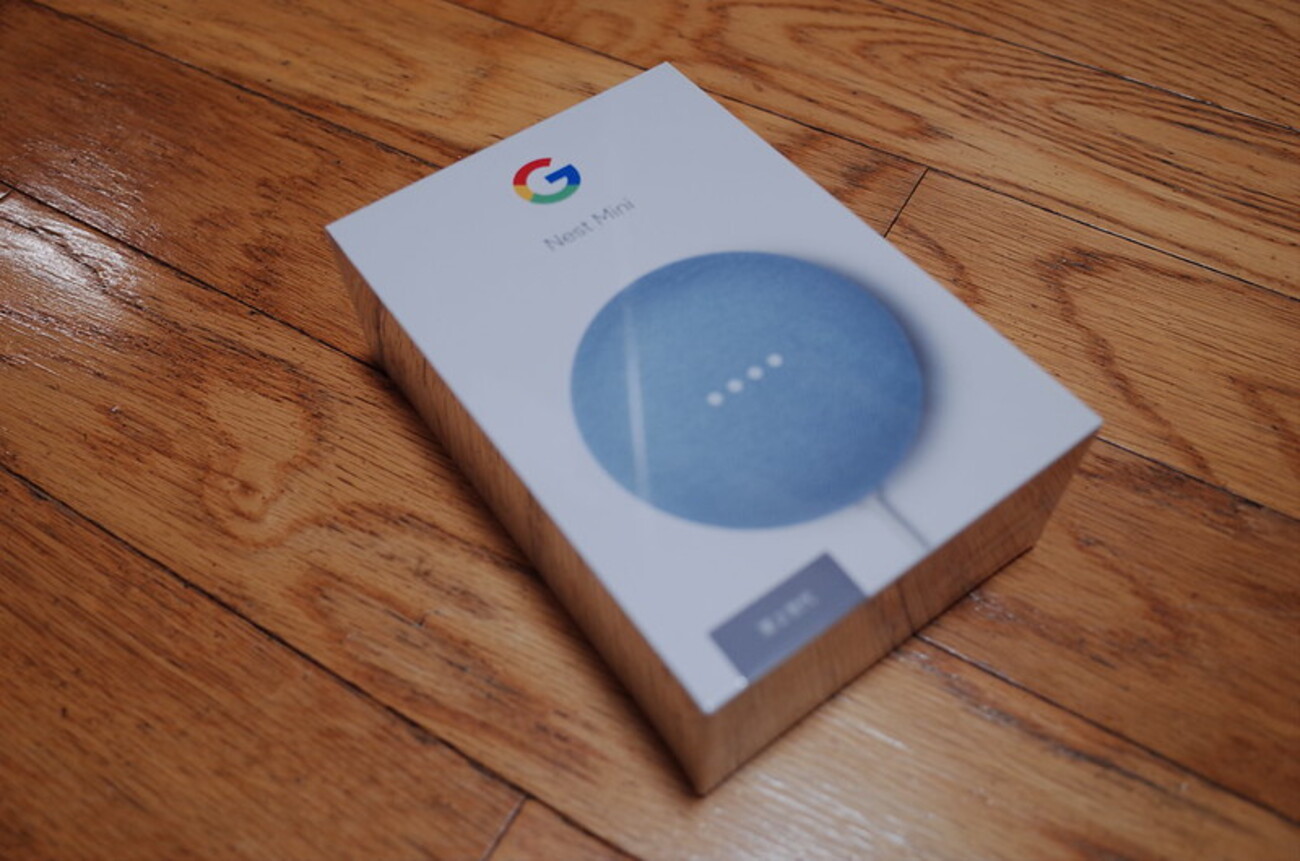 放置していたGoogle Nest Miniを開封です。 - SAY SILLY THINGS！