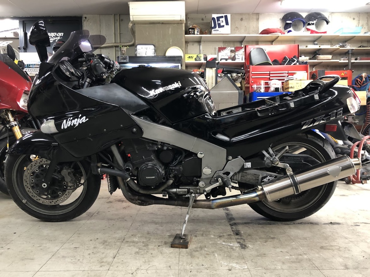 ZX-11 （車検） - moto shop TG's diary