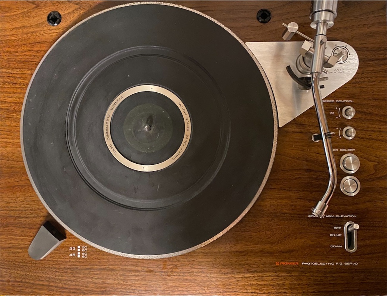 パイオニア ダイレクトドライブ レコードプレーヤー PL-1250 Pioneer