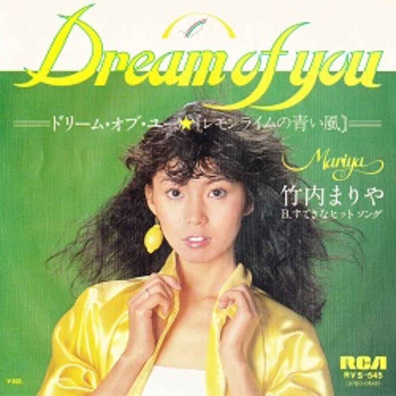 ドリーム・オブ・ユー☆レモンライムの青い風／竹内まりや 