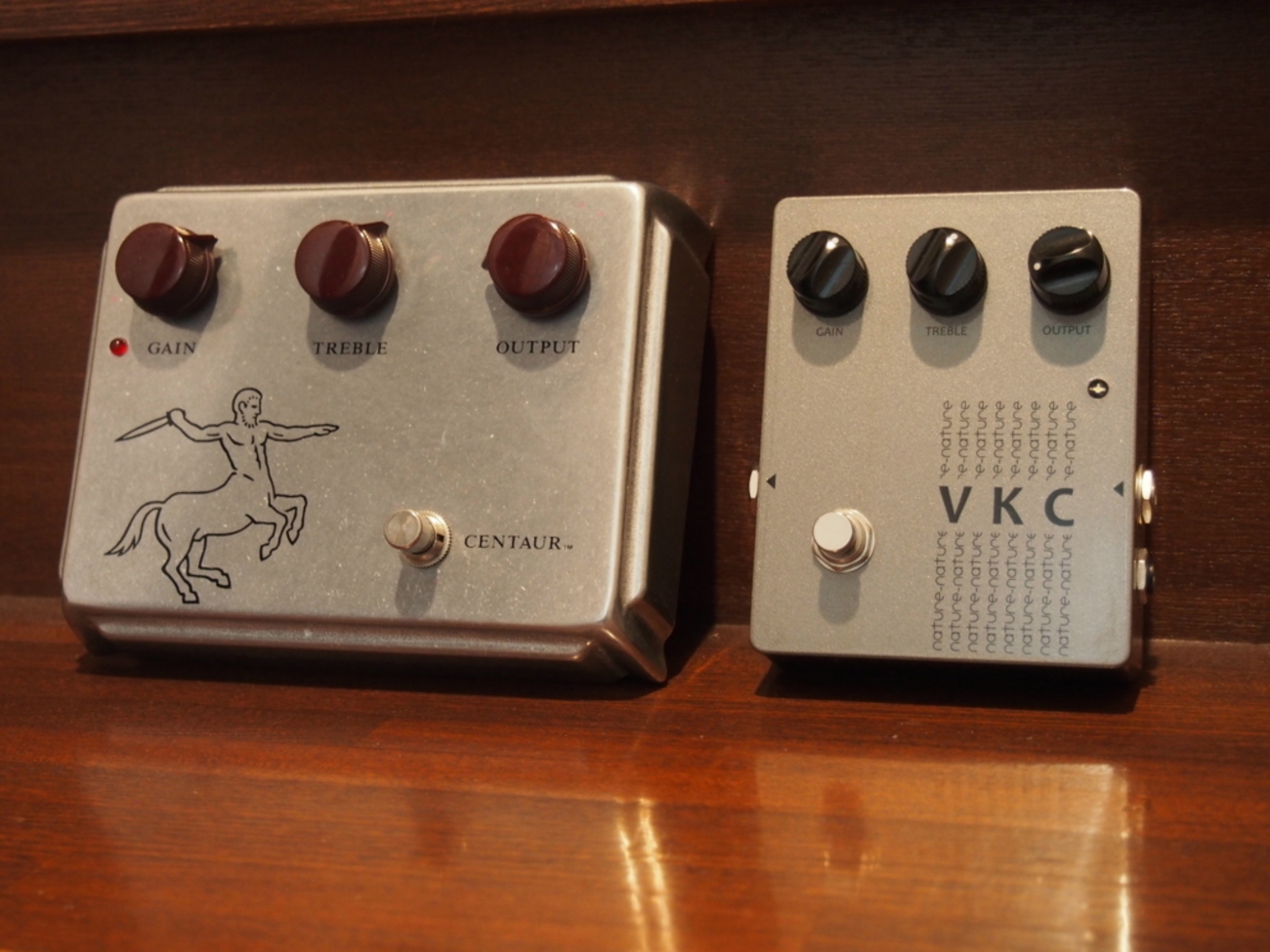 ギター nature sound VKC13 KLON Centaur #S013 Klon Centaur Silver Long Tail 】vs【 nature sound VKC