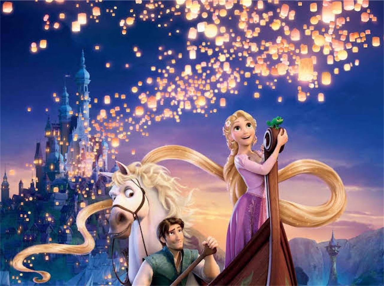ディズニー映画『塔の上のラプンツェル』を観た感想！ラプンツェルが