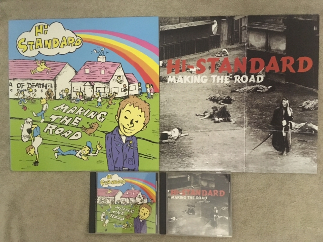 原点にして頂点。Hi-STANDARD「MAKING THE ROAD」国内版・輸入版・CD盤 