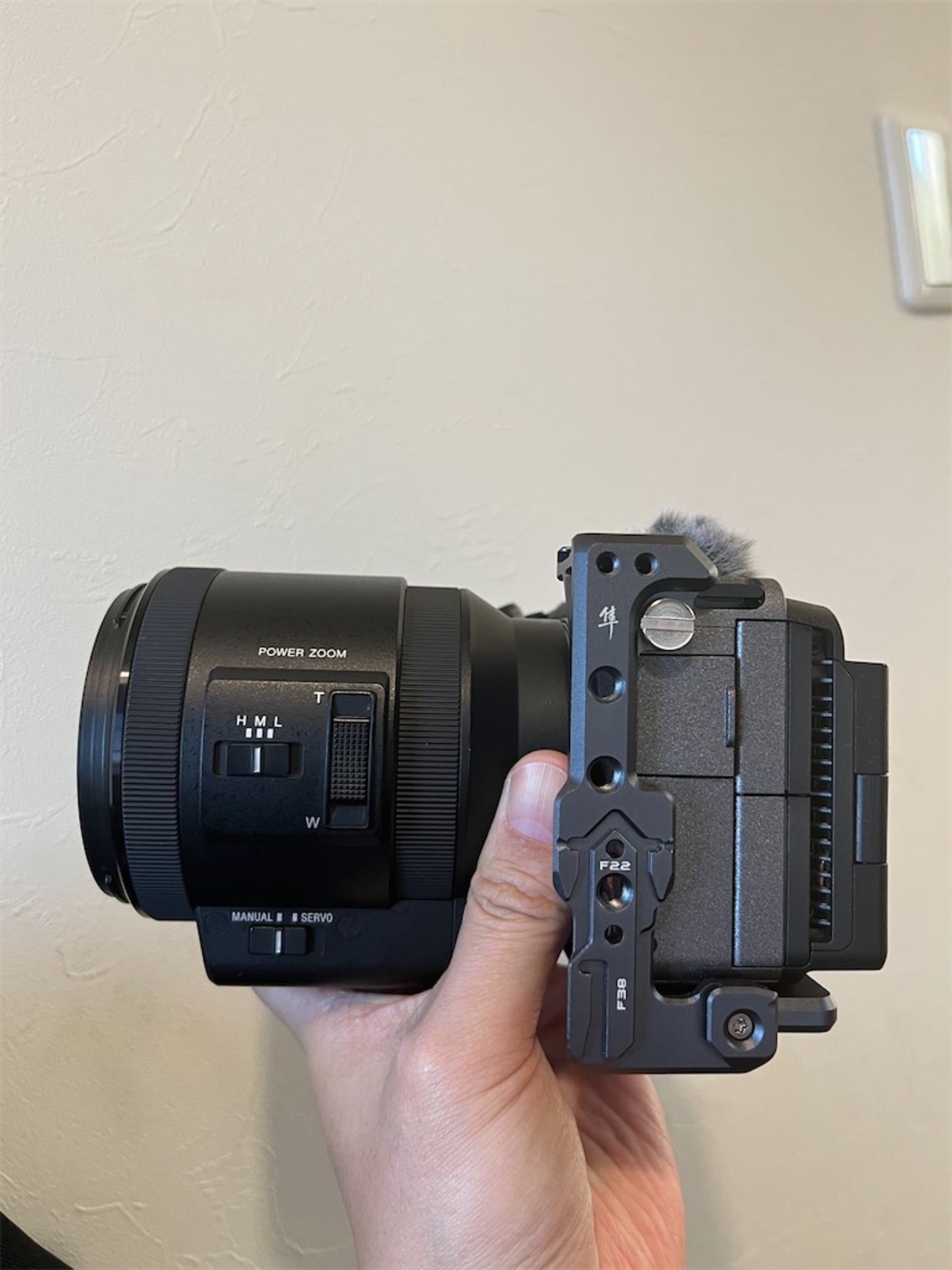 FX30 に SONY SELP18200 - PG.Lib