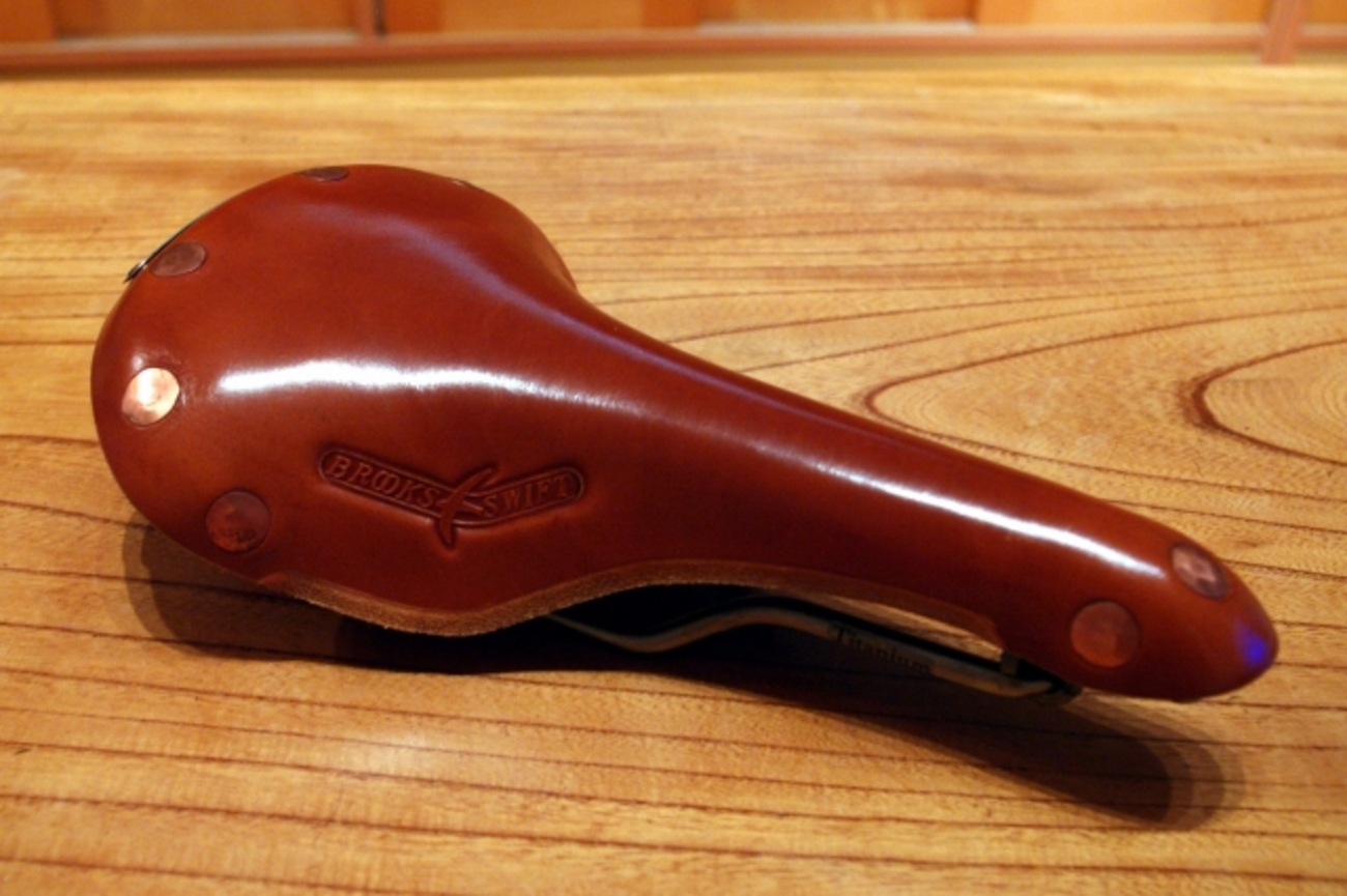 BROOKS SWIFT スイフト ブルックス レア チタン レザーサドルの通販 