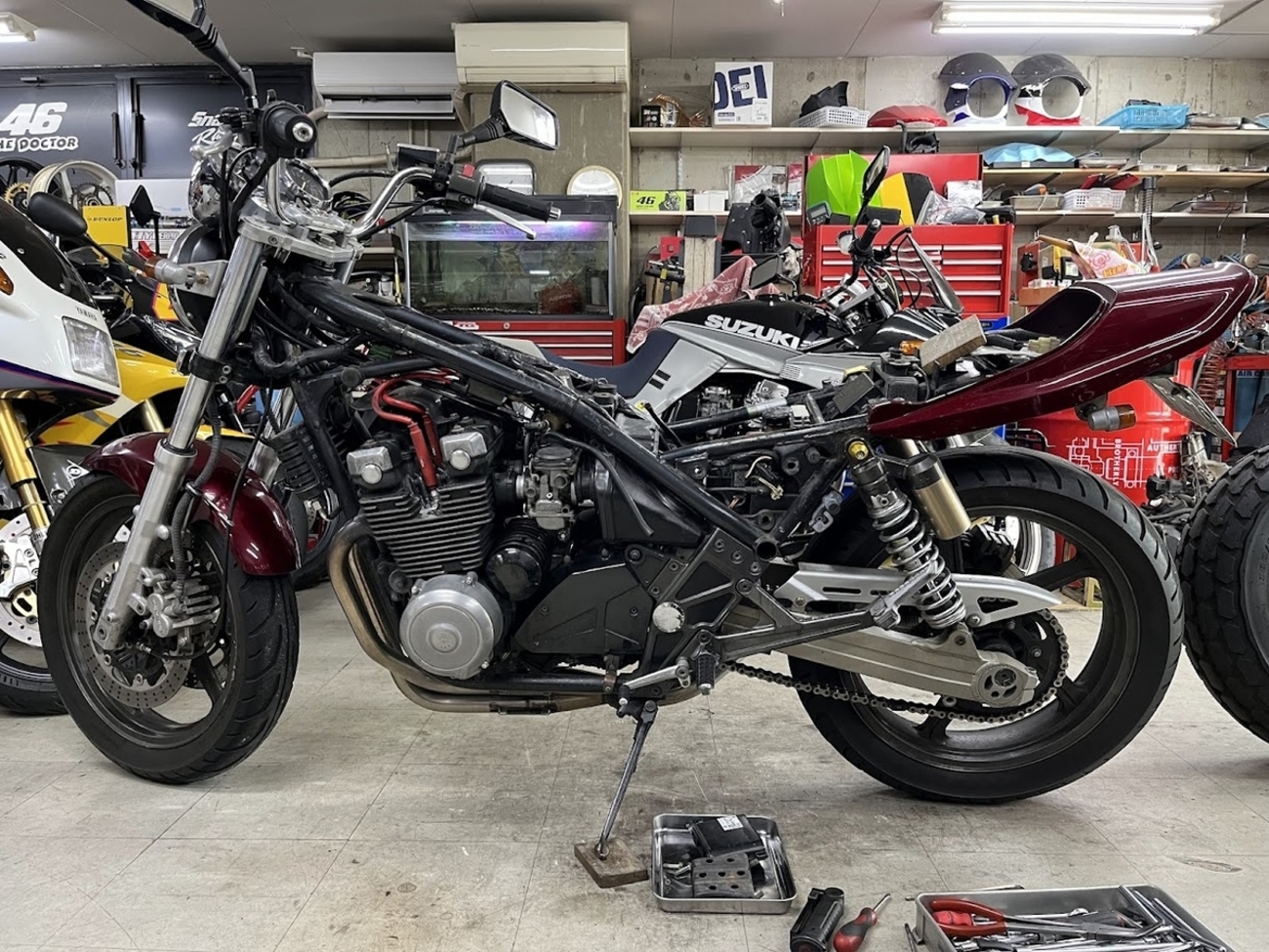 ゼファーχ (カムチェーンテンショナー交換など) - moto shop TG