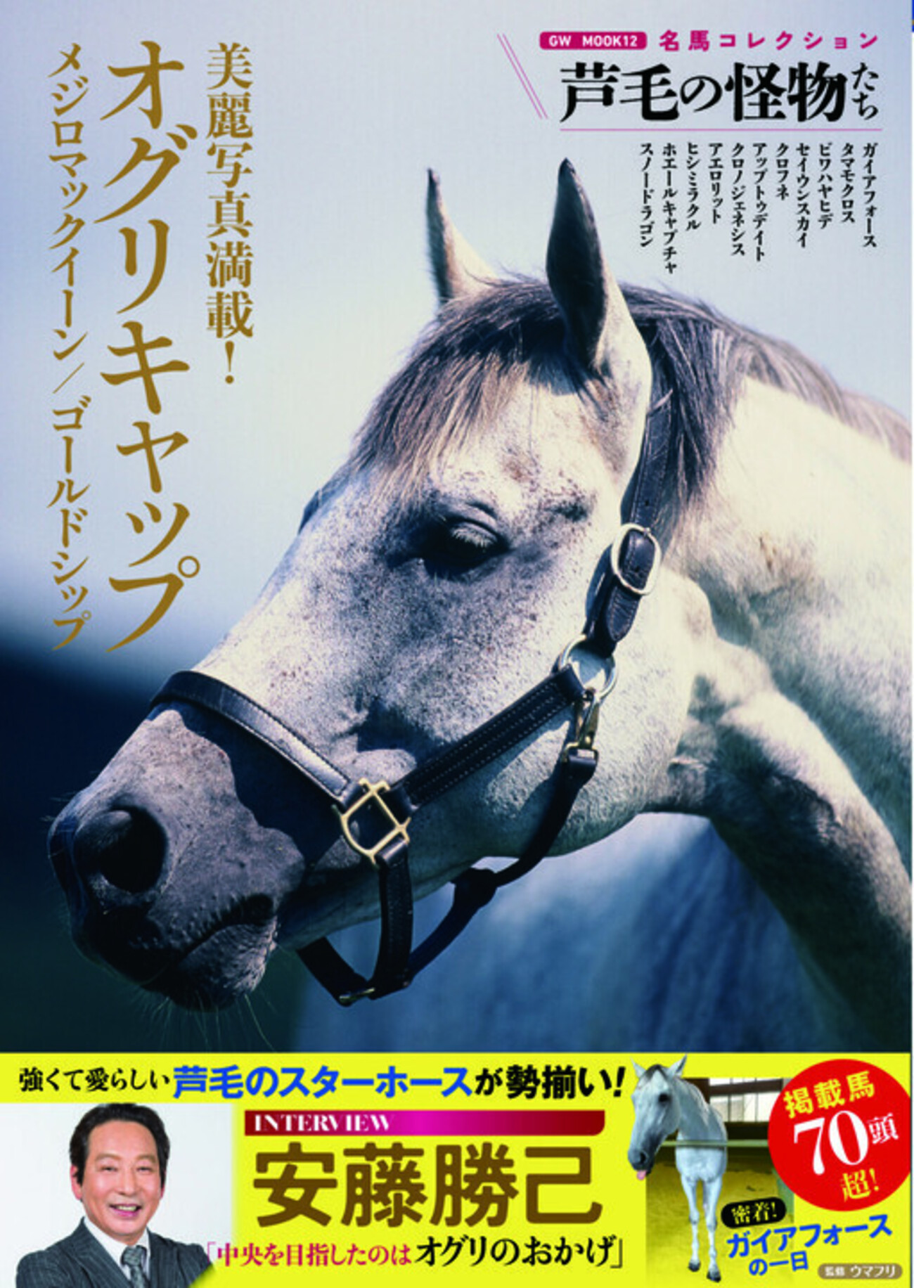 予約開始！】芦毛馬の魅力を伝える『名馬コレクション 芦毛の怪物たち