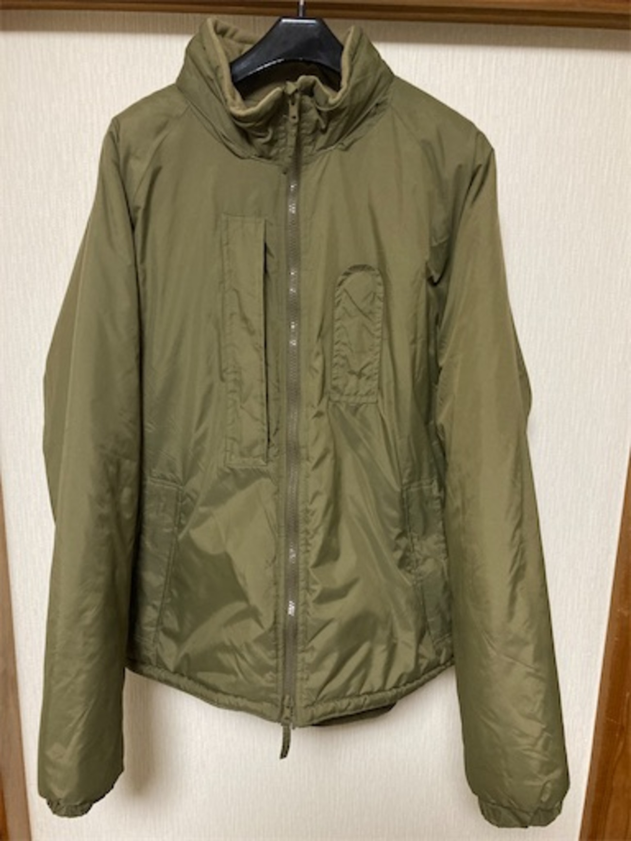 イギリス軍のPCSサーマルジャケットを買った。[イギリス軍のECWCS 