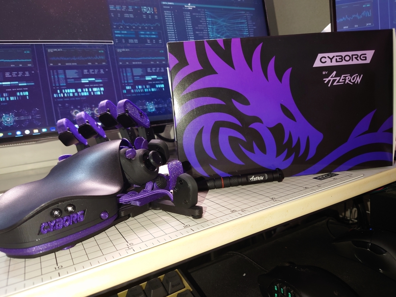 Azeron Cyborg買ったのでレビュー(キーバインドとかの話も) - 圧倒的 