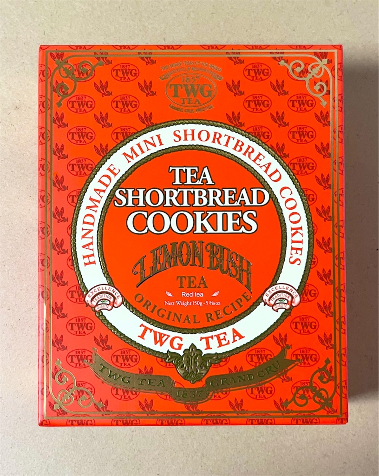 TWG > TEA SHORTBREAD COOKIES - 田舎の小さな暮らしと世界のお菓子
