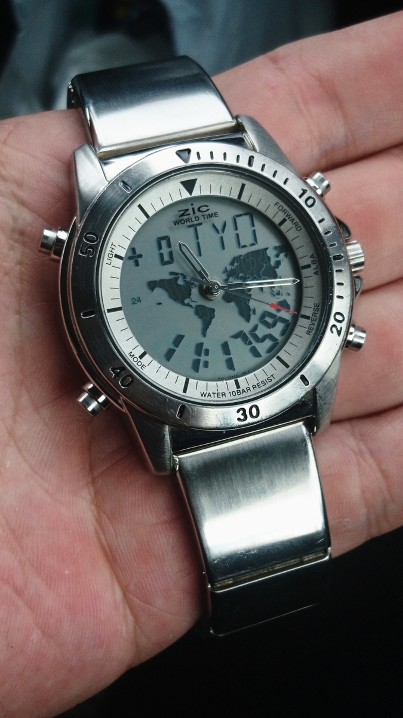 SEIKO ALBA NX04-0A20】宇宙を夢見る ZiC WORLD TIME - 無駄遣い備忘録 