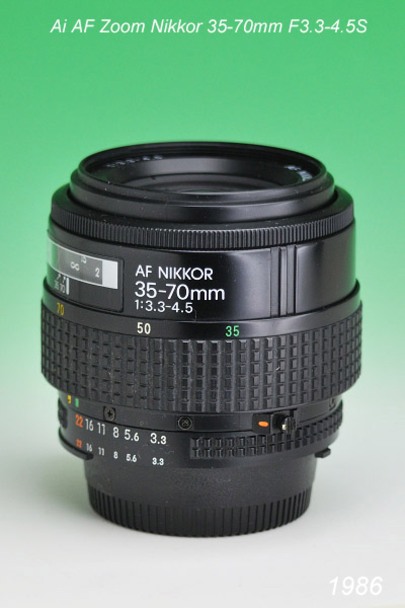 ニコン 「Ai AF Zoom Nikkor 35-70mmF3.3-4.5S」と「AI AF Zoom Nikkor 