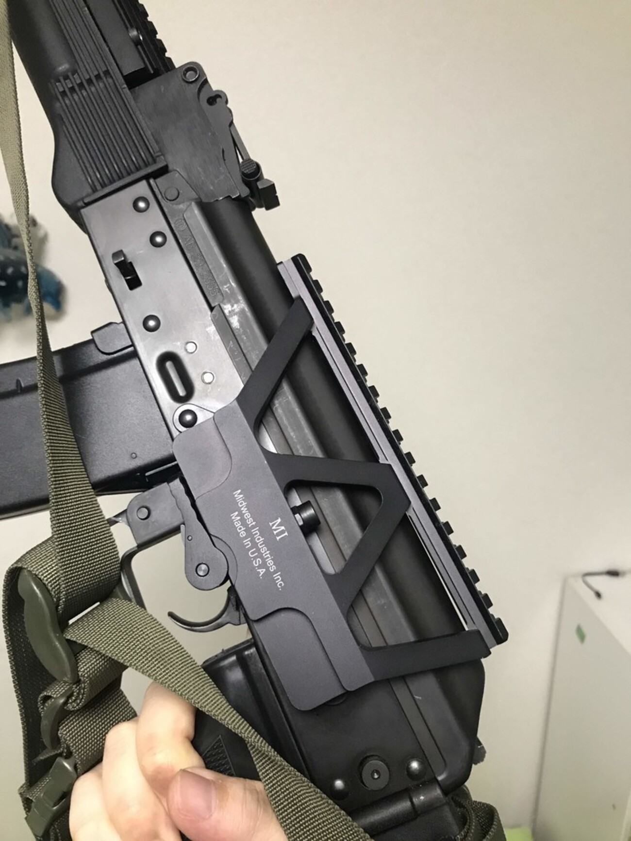 AK QD サイドマウントレール - ぽくつニコフ
