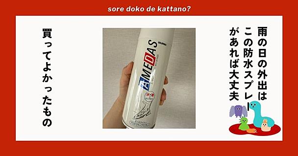 雨も汚れもしっかりブロック！ 靴・カバンもこれ1本でOKな万能「防水スプレー」を全力でおすすめしたい