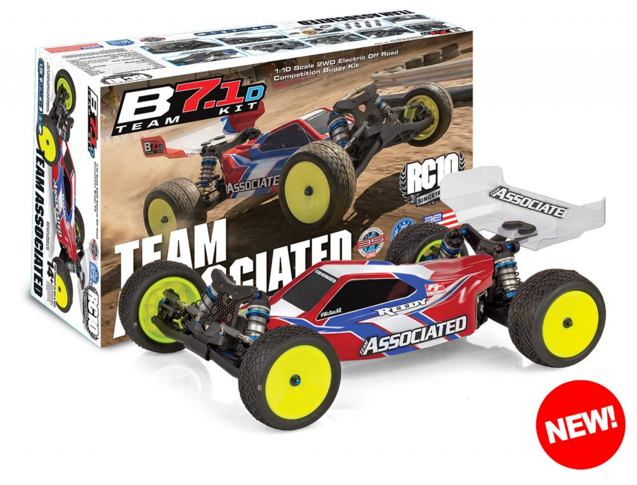Team Associated RC10B7.1D Team Kit 出るんだと - こんぺハウス