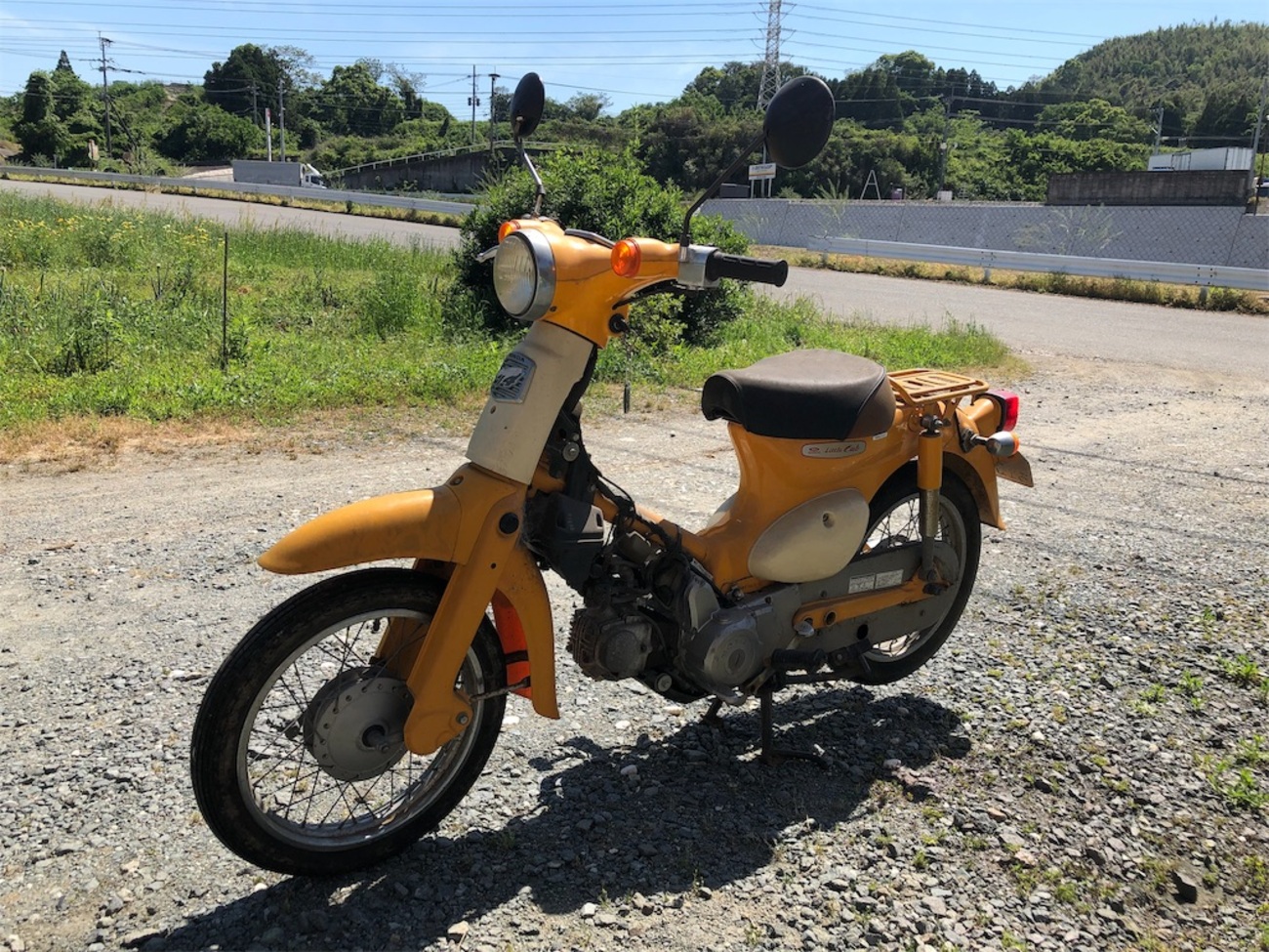 リトルカブ 復活 - バイクのある景色