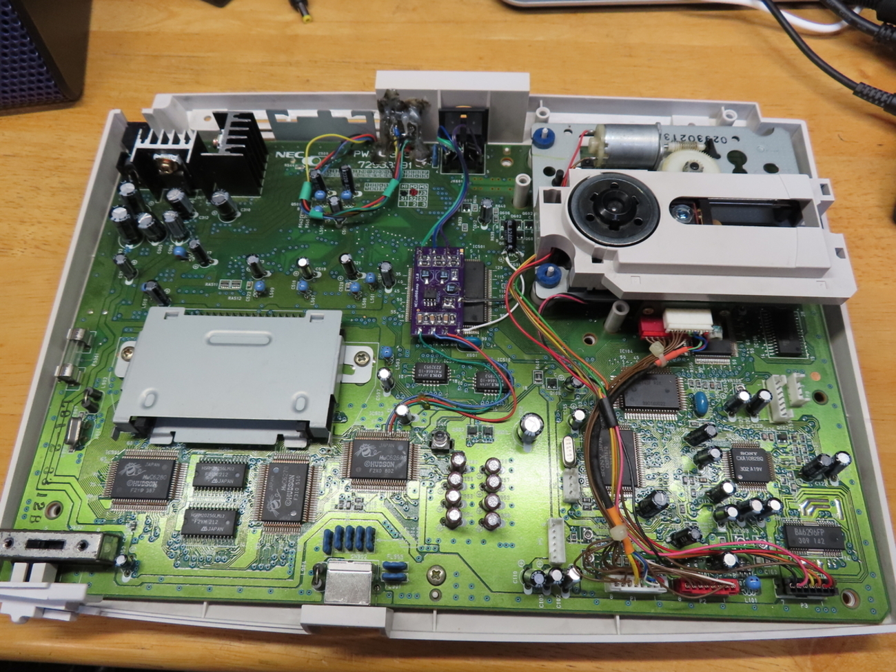 PCエンジンにHDMI出力を追加する - よこむむの電子工作記