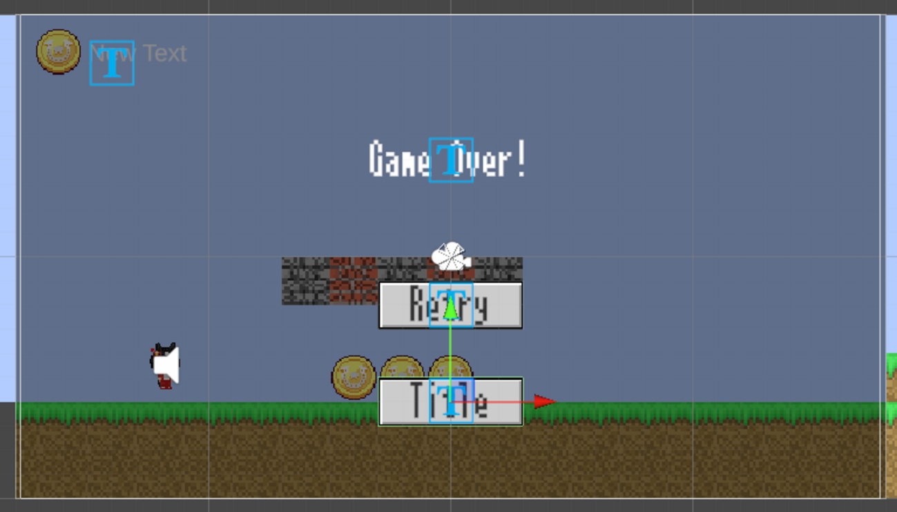 Unity】ソースコードコピペ可能！マリオ風2Dアクションゲームの作り方 #7 効果音 / タイトル画面 / メニュー画面 - うまげーむのゲームブログ