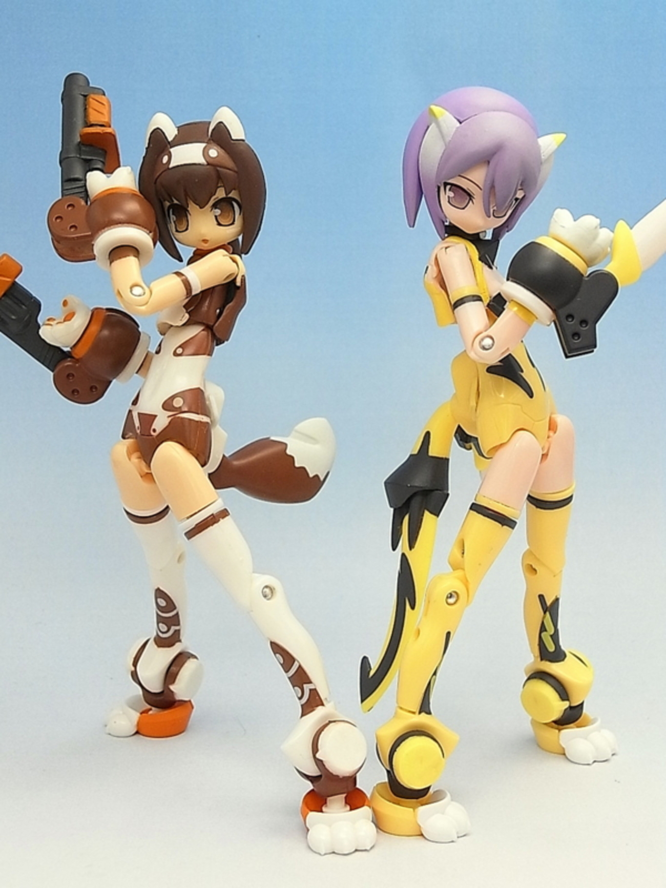武装神姫 ライトアーマー フェレット型 パーティオ ・ リス型 ポモック 