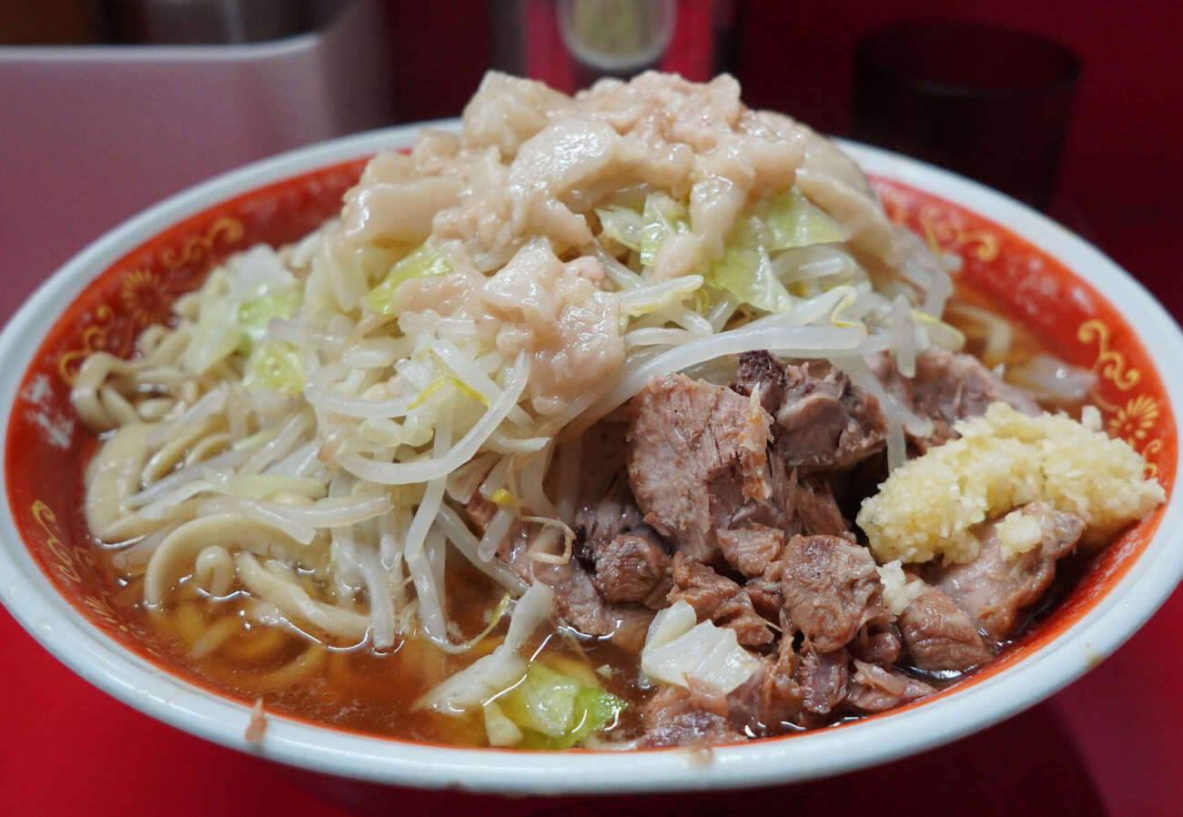 ラーメン二郎 上野毛店 - 「良い二郎」の日。目が覚めるようなキリッと