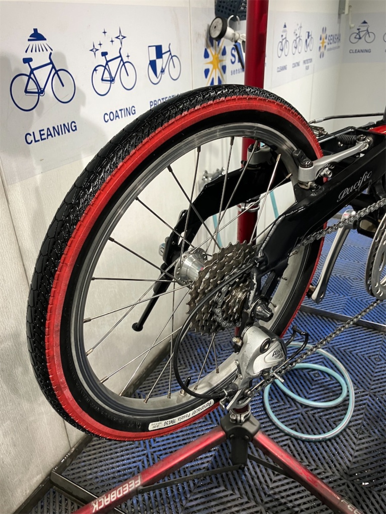 SENSHA Bicycle で洗車。気分よくご近所ポタへ。 - 折りたたみ自転車で 