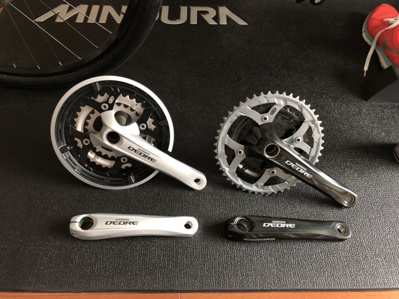 Cannondale Jekyll800のBBとクランクを交換 - 甘く香るか青いバラ