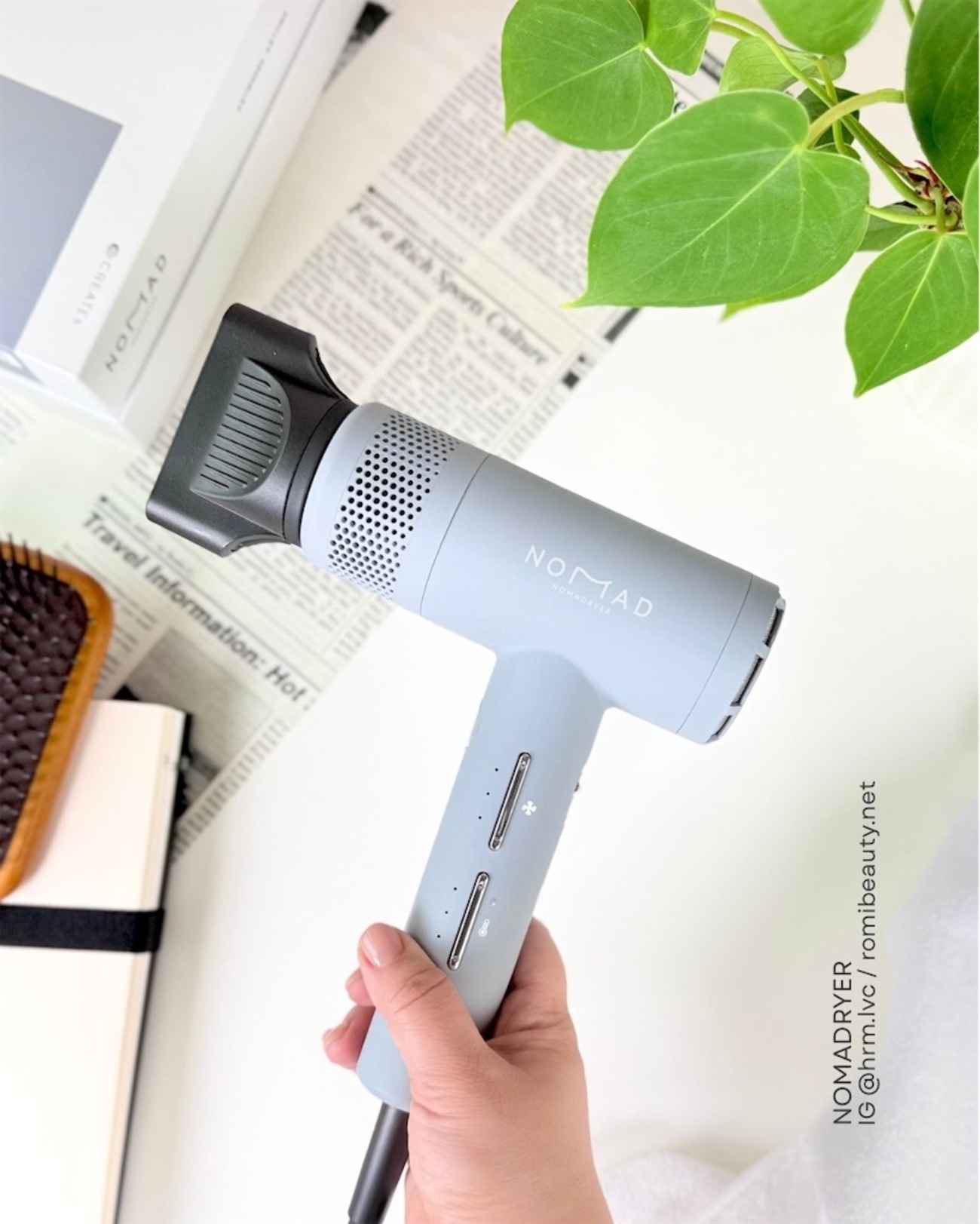 ✈️【最新家電レビュー】クレイツ ノマドライヤー🌬️軽量×大風量の新