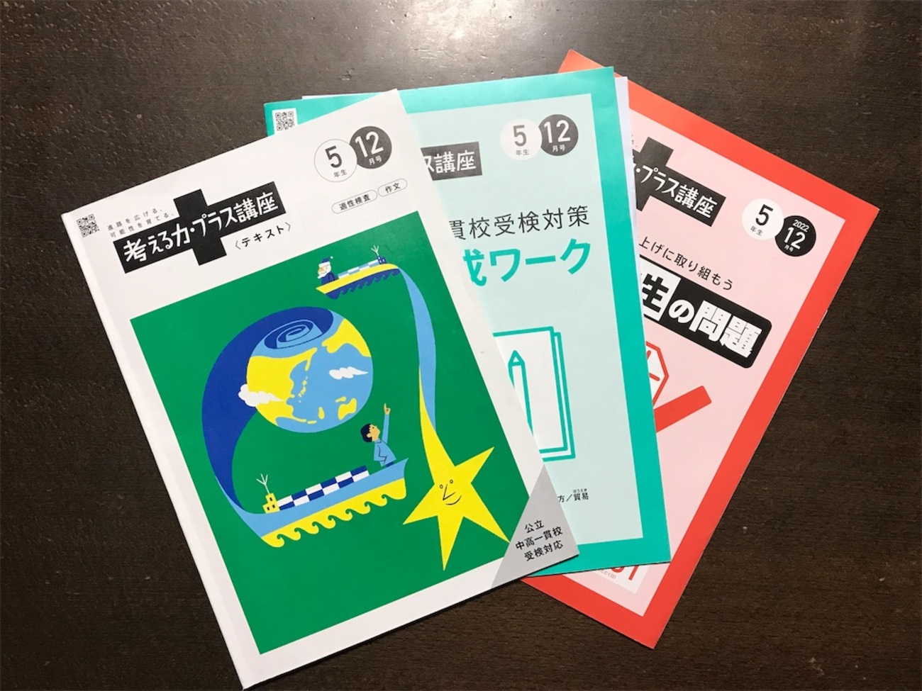 進研ゼミ 公立中高一貫講座小5の12月号やってみた口コミ 評判 感想 