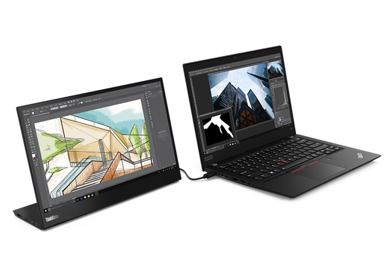LenovoThinkVision M14d 2台セット Lenovo ThinkVision M14 について 