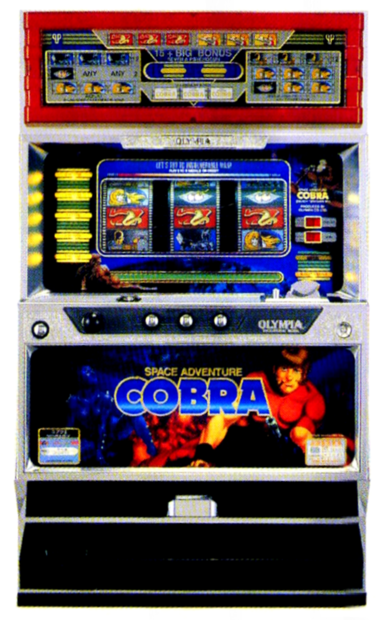 オリンピア「パチスロ コブラⅡ」の筺体＆スペック＆情報 - pachinko