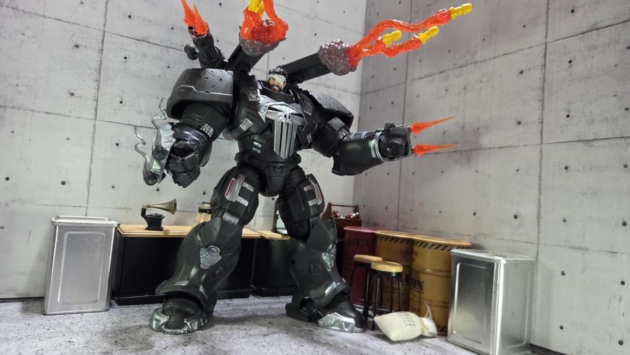 レビュー マーベルレジェンド【パニッシャー版ハルクバスターが大 