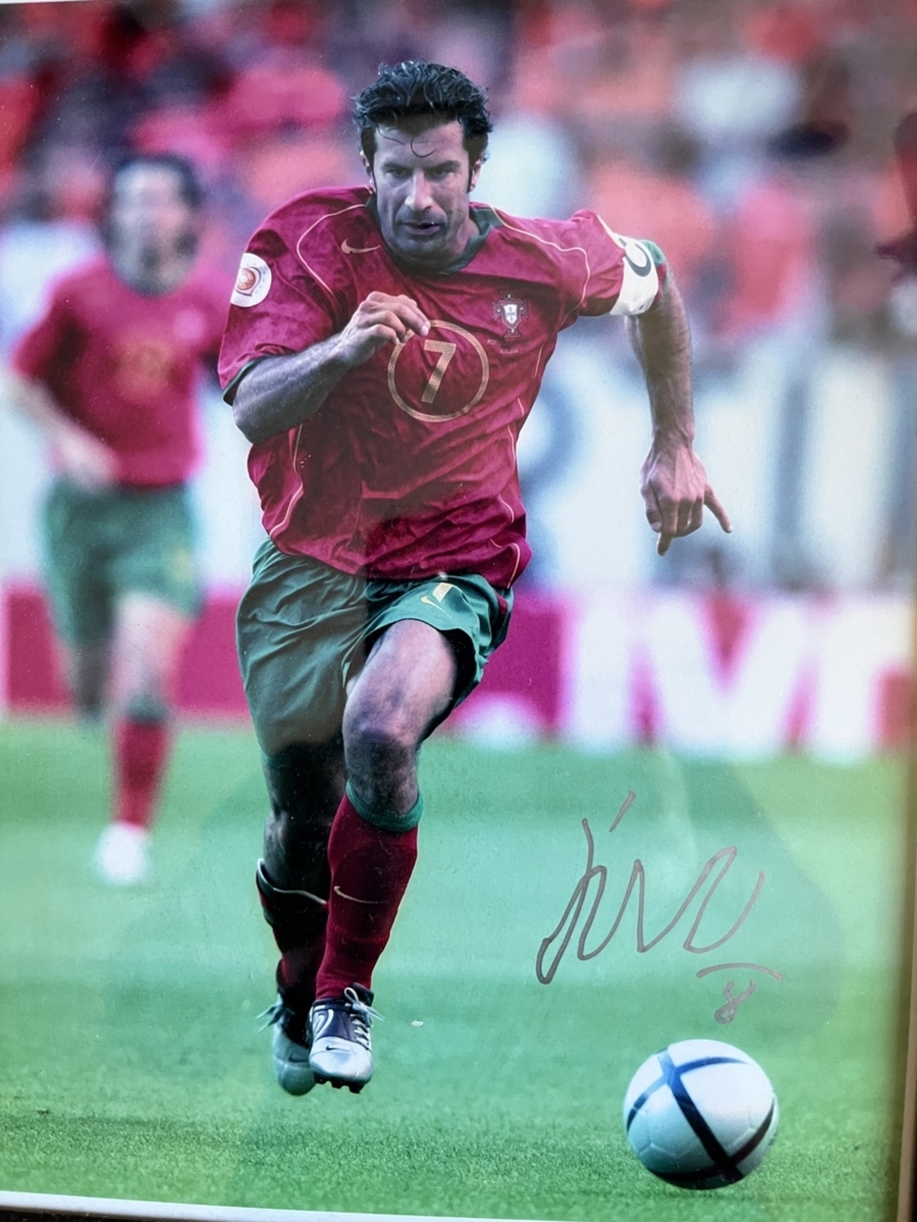 backend=imagemagick;version=1; フィーゴ（サッカー選手）直筆サイン入り写真