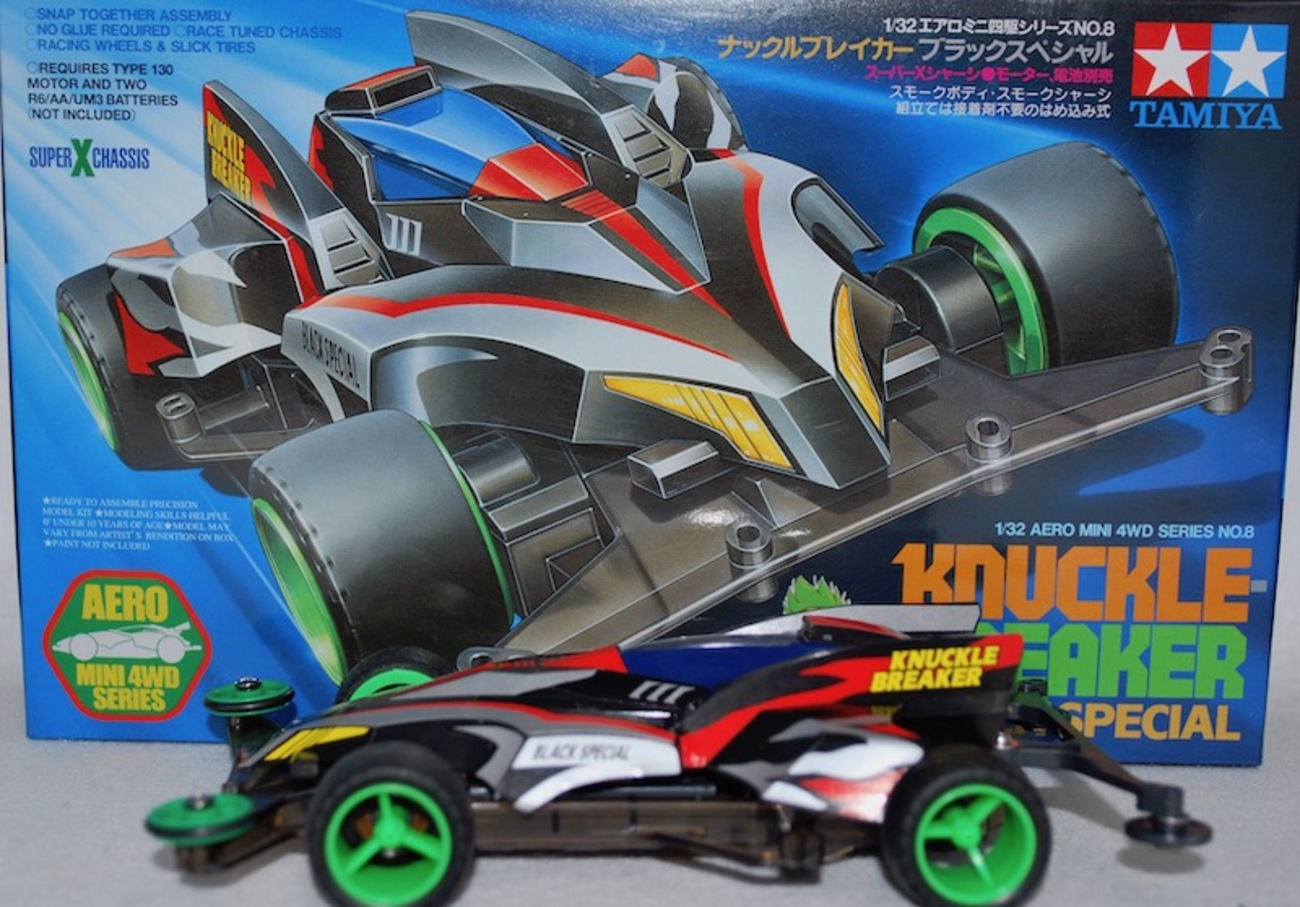タミヤ エアロミニ四駆シリーズ No.8 ナックルブレイカー ブラック 