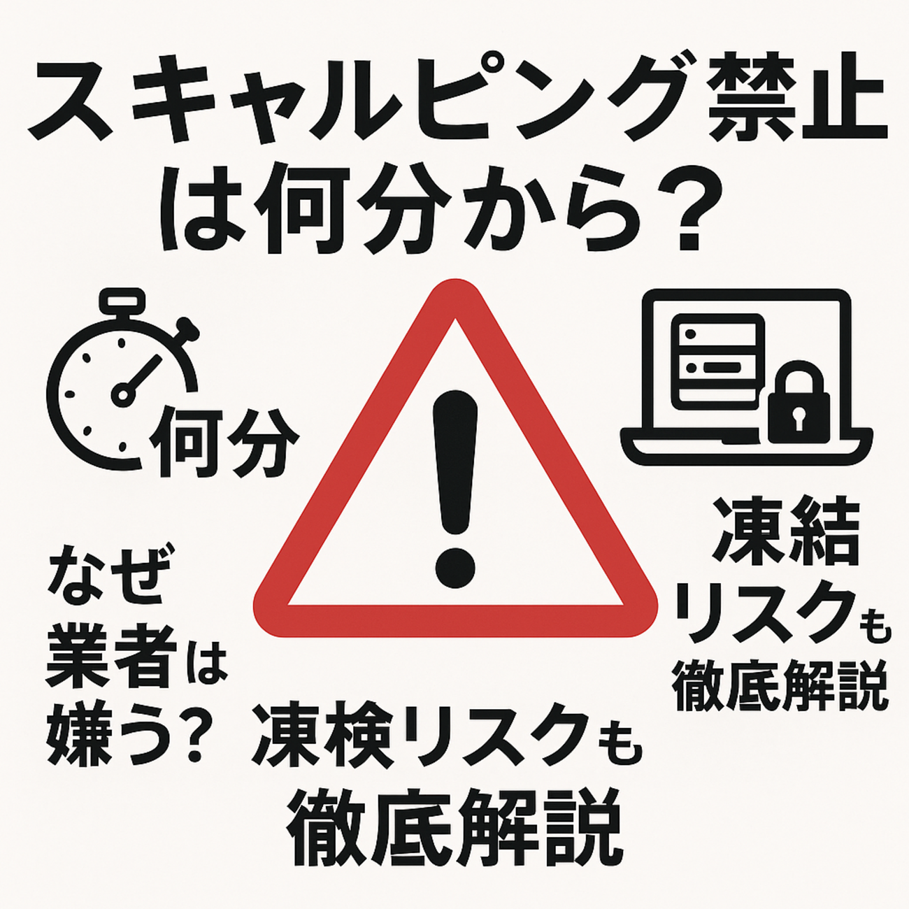 スキャルピング禁止は何分から？なぜ業者が嫌うのか徹底解説【2025年版】 - FXスキャルピング手法のマスターへ：1年未満のトレーダーの挑戦と成功への道