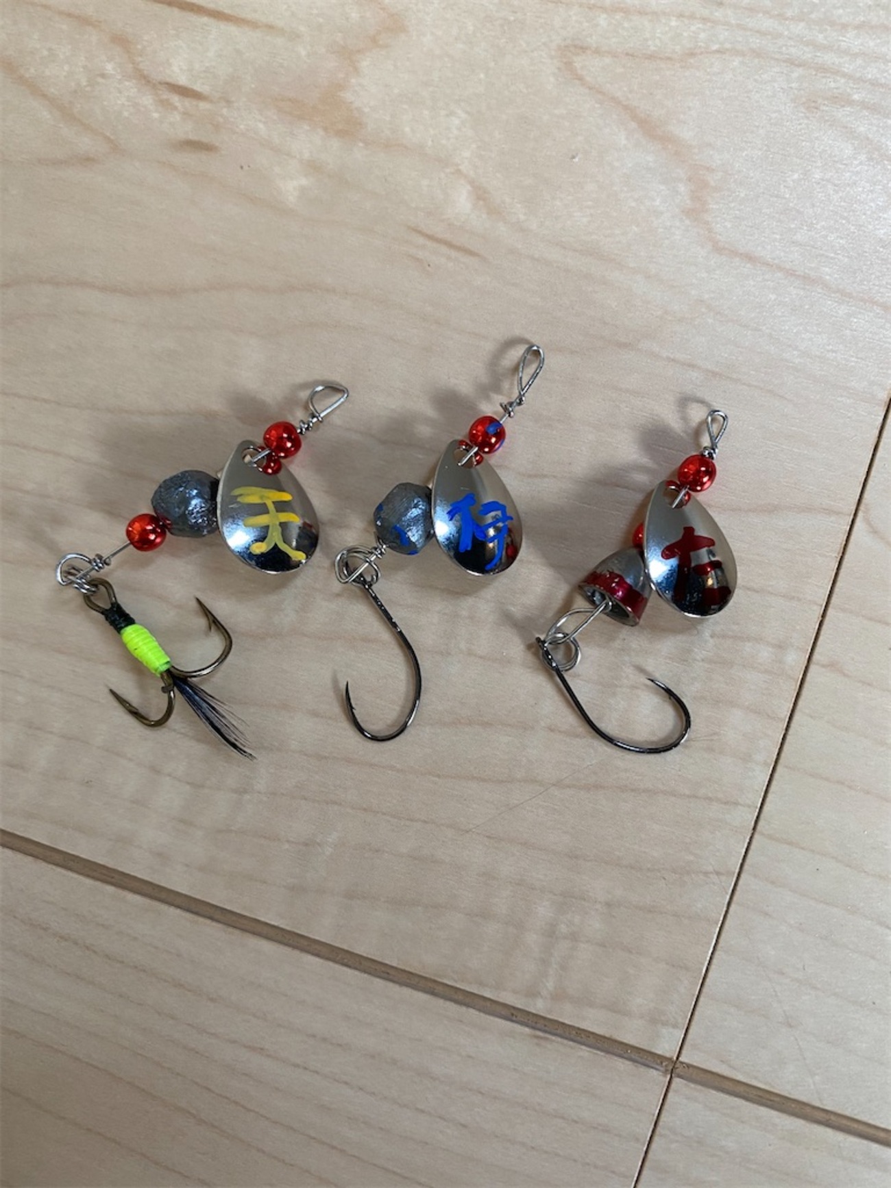 自作スピンナー スピナー を作ろう その2 - ウグイ、釣ってみようぜ