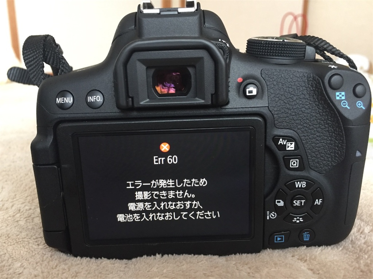 不良品？故障？度重なるエラー表示でキャノンのカメラ修理受付センター