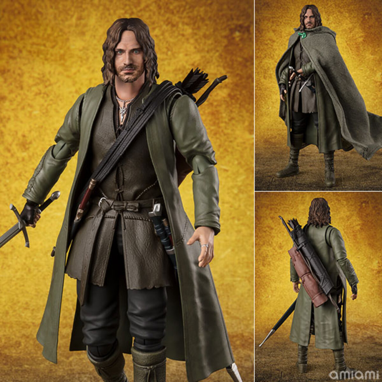 ロード・オブ・ザ・リング】S.H.フィギュアーツ『アラゴルン』可動 