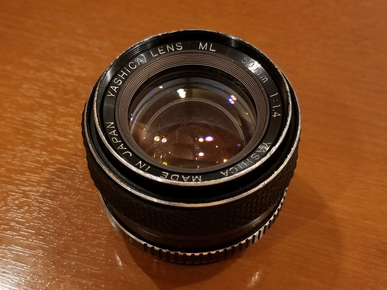 Yashica ML 50mm f/1.9 レンズ　ジャンク Yashica ML 50mm f/1.9 レンズ ジャンク