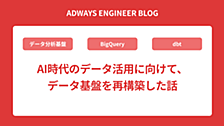 AI時代のデータ活用に向けて、データ基盤を再構築した話