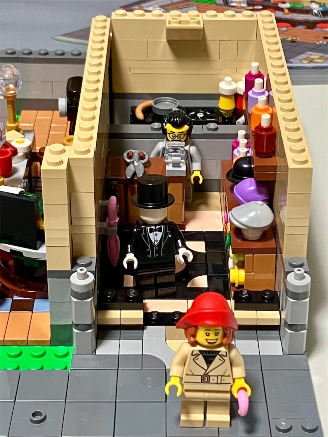 LEGO 10350 チューダー様式の街角 ④ - 小さな世界