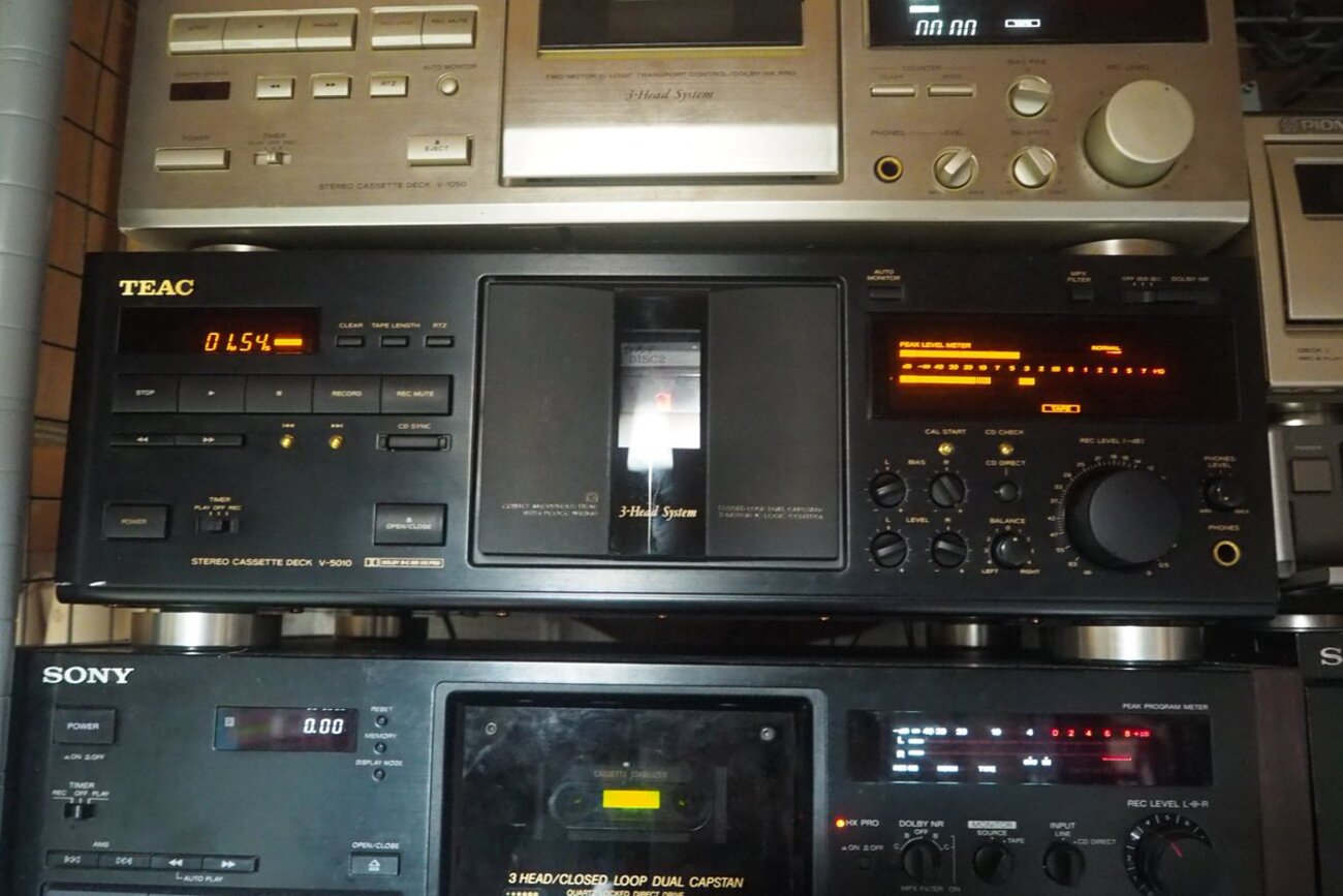 TEAC V-5010 ティアック ステレオカセットデッキ - カセットデッキ